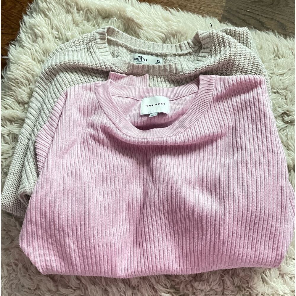 SWEATER BUNDLE!!! HOLLISTER AND PAC SUN